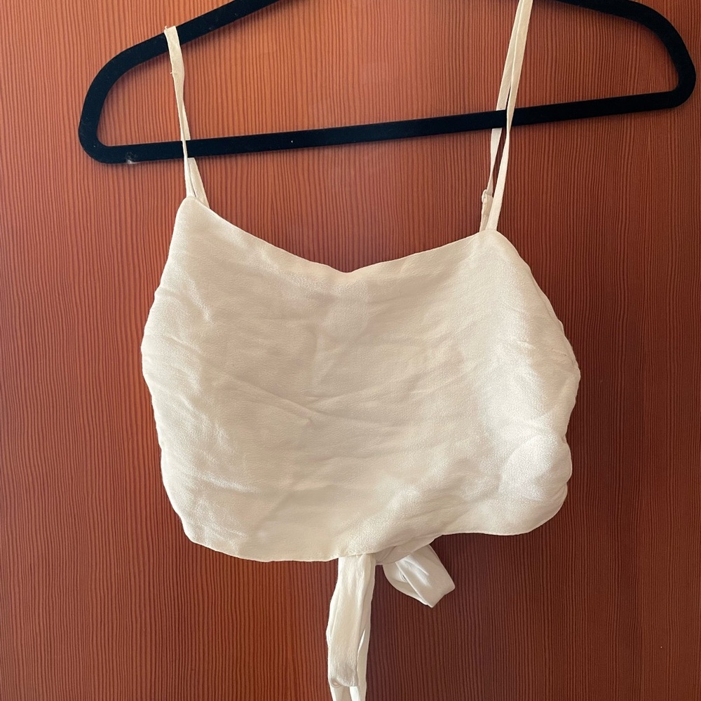White tie top John galt